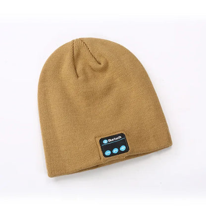 Gorro Deportivo de Invierno con Auriculares Inalámbricos Bluetooth y Micrófono para Xiaomi, Huawei y iPhone